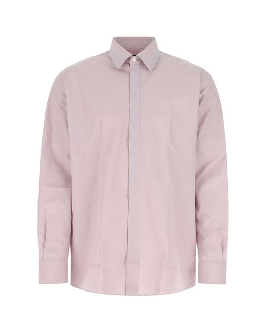Fendi Pink Camicia for men
