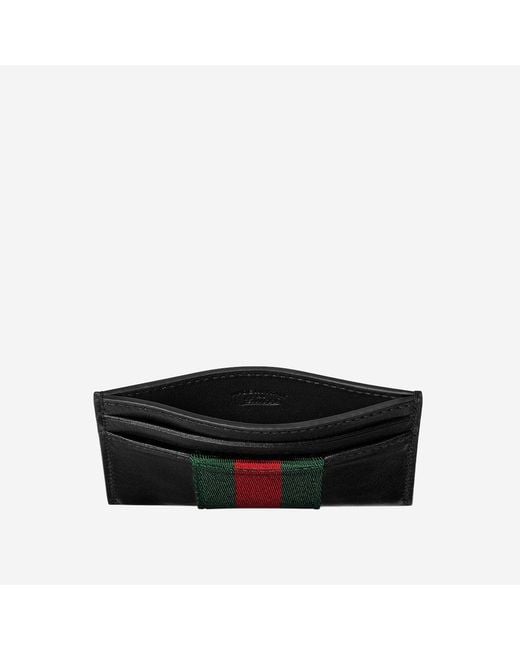 Gucci Black Cardholder Leather Wallets & Cardholders for men