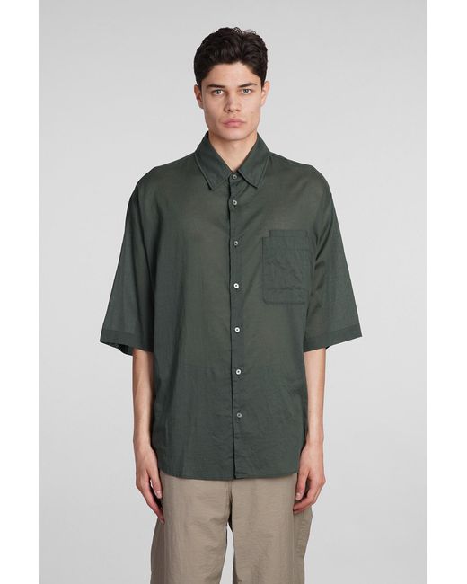 Lemaire Green Shirt for men