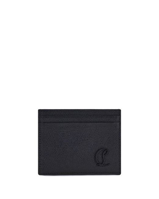 Christian Louboutin Black Logo Card Holder for men