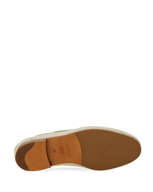 Bally Natural Moccasin Pathy Lining: Sheep Loafers