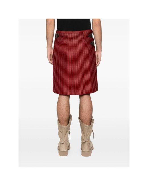 Vivienne Westwood Red Shorts for men