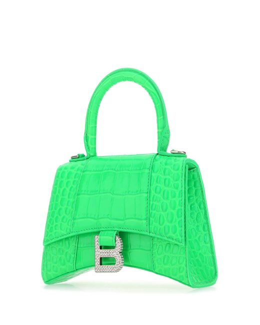 Balenciaga Green Handbags.