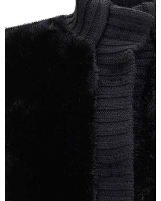 Pinko Black Long Vest
