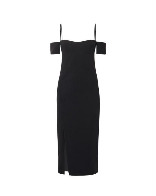 Pinko Black Dresses Polyester