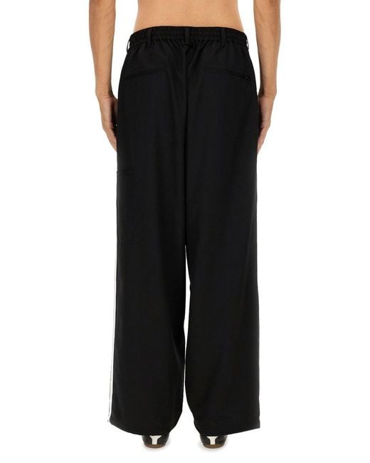 Adidas Black Jogger Pants Recycled Polyester Trousers for men
