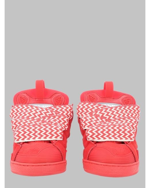 Lanvin Red Trainers Leather Insole