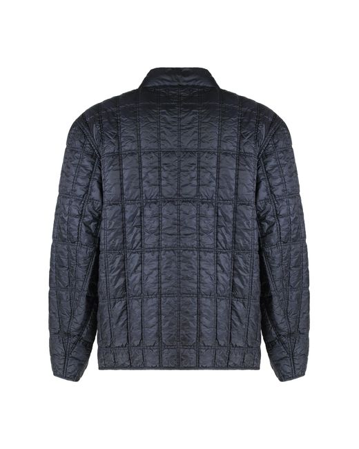 Stone Island Blue Cashmere Sweater With Removable Lining for men