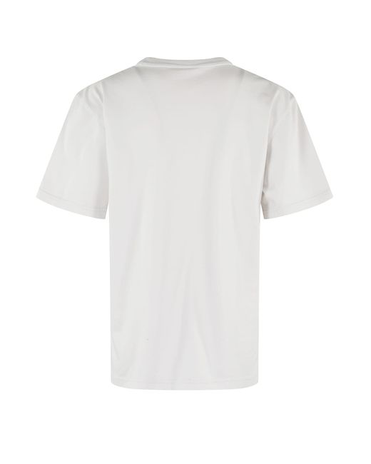 T By Alexander Wang White Graphic Short Sleeve Tee