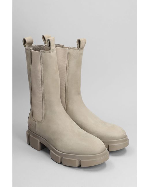 Beige combat deals boots