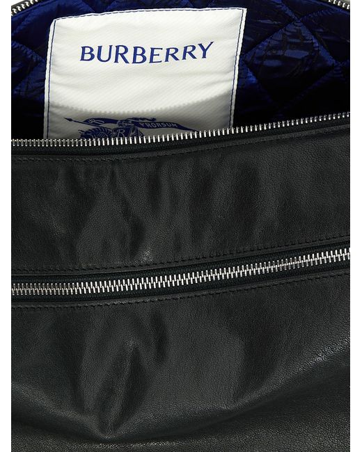 Burberry Black 'Messenger Shield' Bag for men
