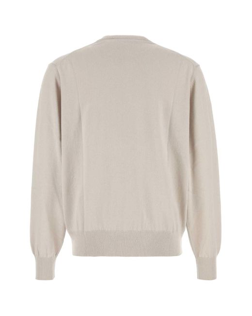 Vivienne Westwood White Sand Cotton Blend Alex Sweater for men