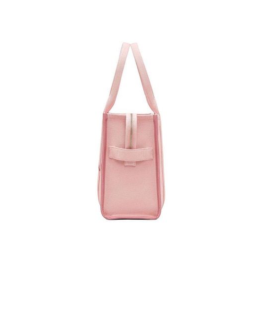 Marc Jacobs Pink Tote Bag Woven Jacquard Tote-Bags