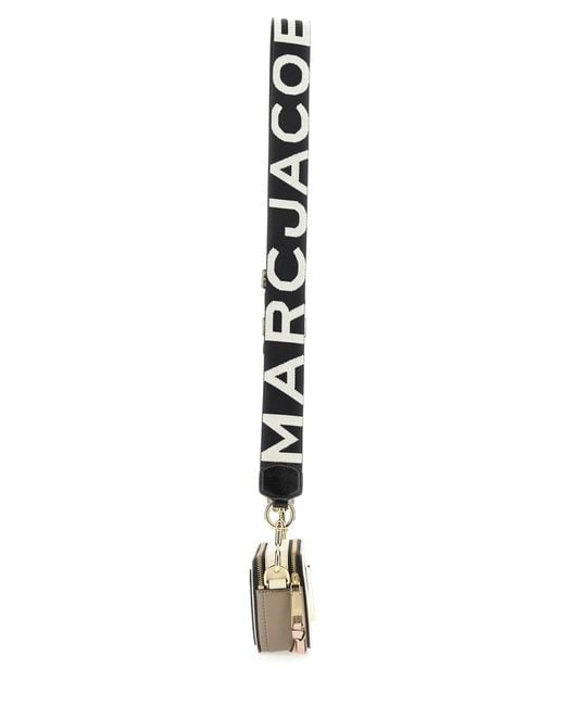 Marc Jacobs Natural Shoulder Bag The Snapshot Leather