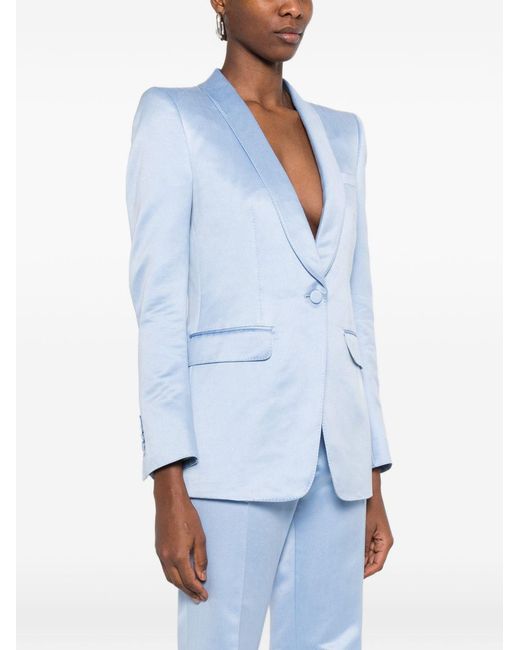 Tom Ford Blue Blazer Jacket
