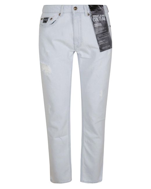 Versace Jeans Couture Denim Distressed 
