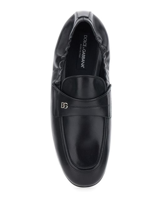 Dolce & Gabbana White Loafers Ariosto for men