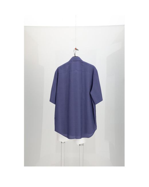 Dior Blue Shirt Cannage Lyocell; Other Fibres for men