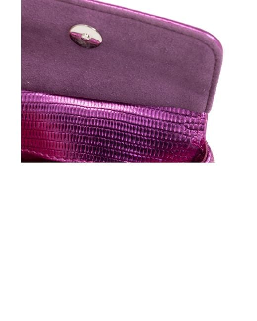 Dolce & Gabbana Purple Shoulder Bag With Logo