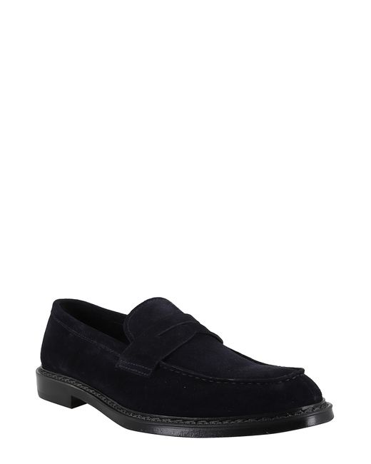 Doucal's Black Mocassino for men