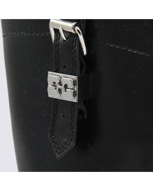 Ganni Black Boots
