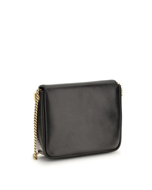 Saint Laurent Black Leather Shoulder Bag