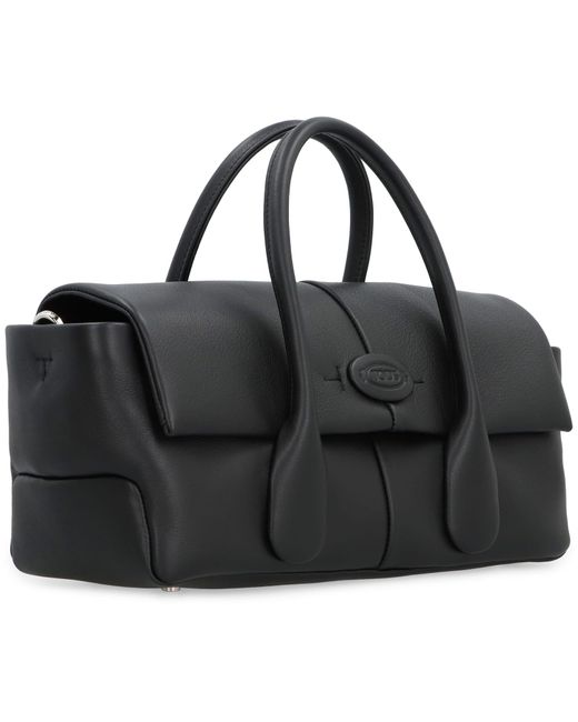 Tod's Black Di Leather Bag