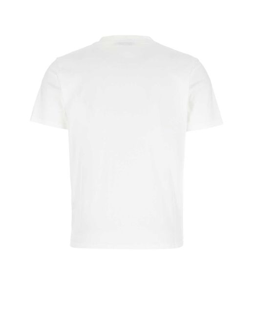 Maison Labiche White Cotton T-Shirt for men