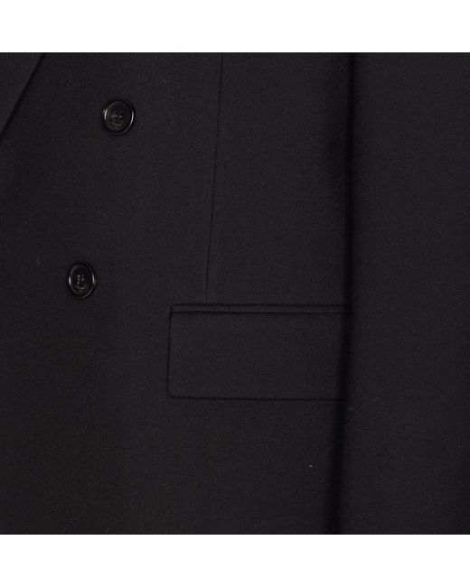 Saint Laurent Blue Cassandre Jacket