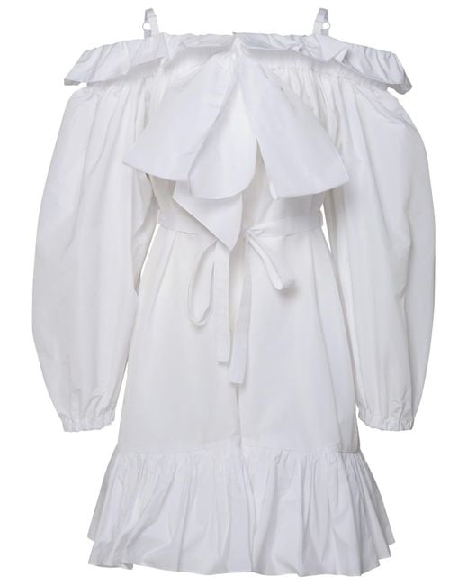 Patou White Polyester Dress
