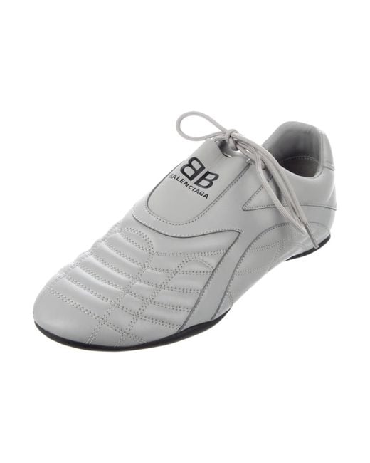 Balenciaga Gray Zen Sneakers Matte
