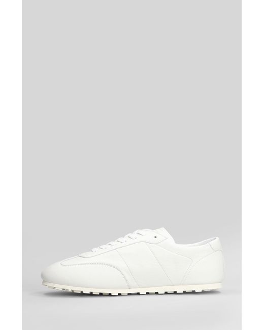 Marni White Softy Soccer Sneakers for men