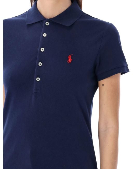 Polo Ralph Lauren Classic Polo Shirt in Blue | Lyst