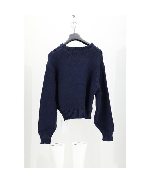 Céline Blue Crewneck Sweater- Cotton