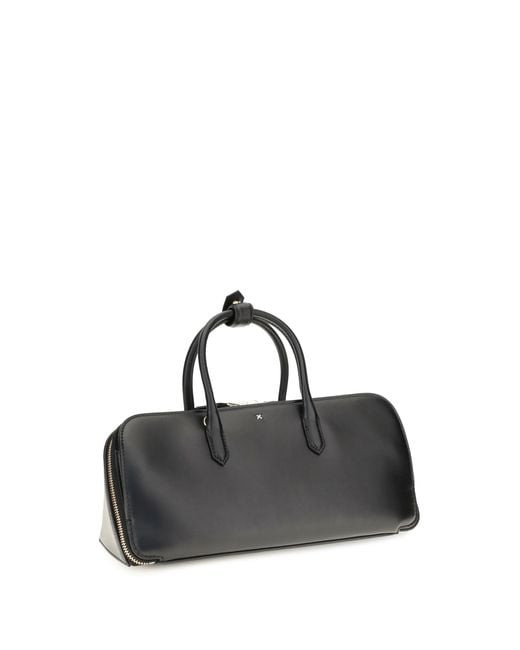 Alaïa Black Handbag Delta Nubuck Calf Leather Shoulder Bags