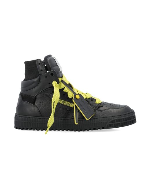 Off-White c/o Virgil Abloh Black Off- 3.0 Off Court High Top Sneakers for men