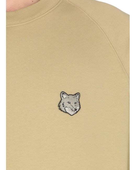 Maison Kitsuné Natural Fox Head Sweatshirt for men