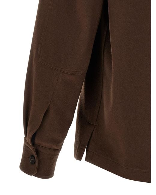 Zegna Brown 'Alba' Shirt for men