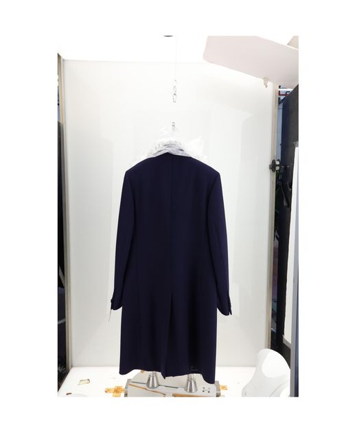 Dior Blue Coat Fleece Wool for men