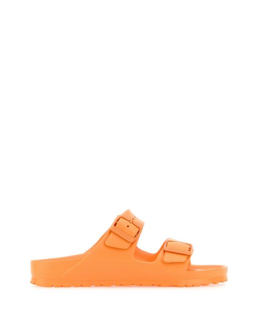Birkenstock Orange Eva Arizona Slippers