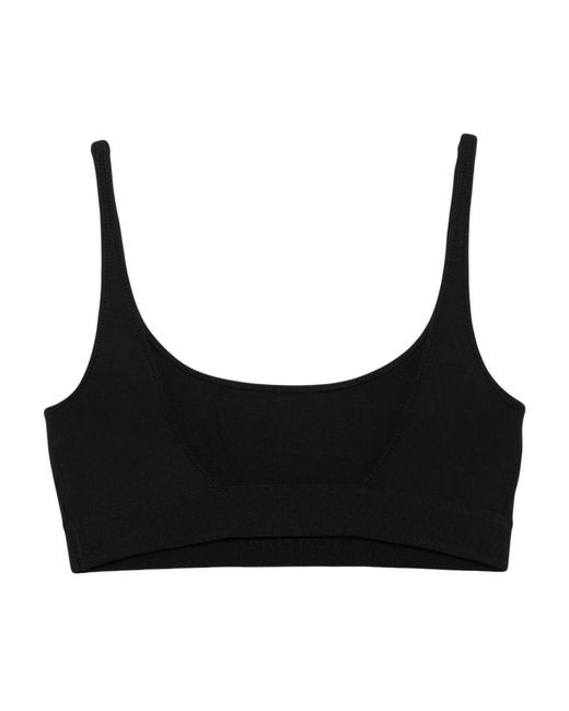 Tom Ford Black Top Scoop Neck Tops