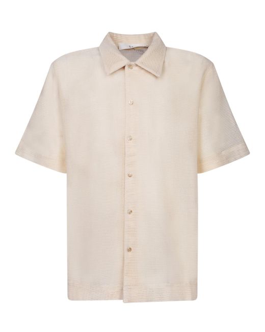 Séfr White Sefr Noam Textured Shirt for men