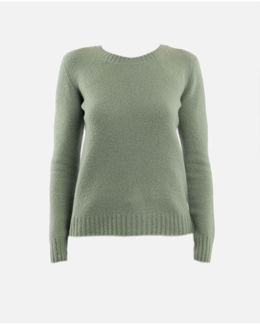 Drumohr Green Sweaters Lambwool