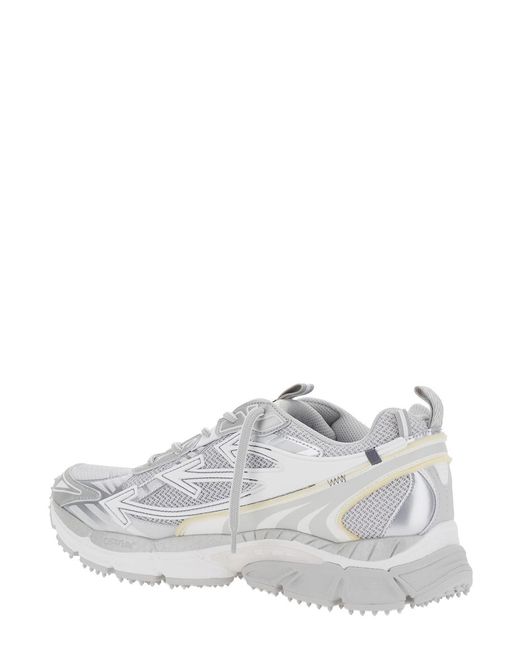Off-White c/o Virgil Abloh White Sneakers Be Right Back Leather Trainers for men