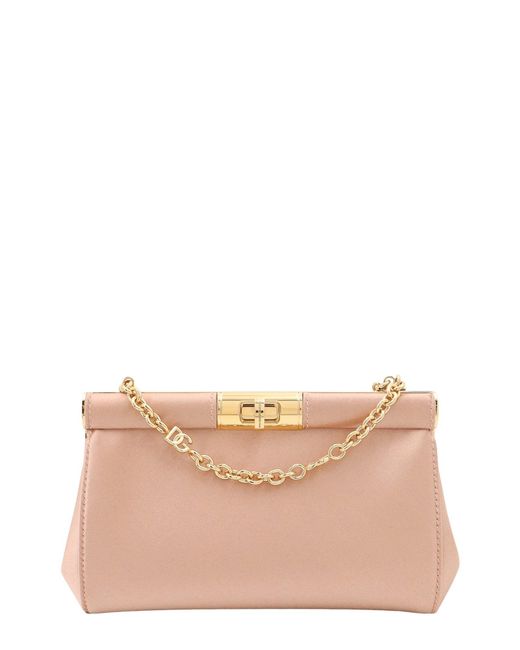 Dolce & Gabbana Pink Marlene Shoulder Bag