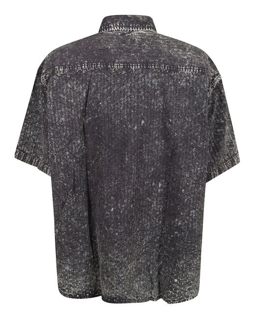 DIESEL Gray S-Lazer Shirt for men