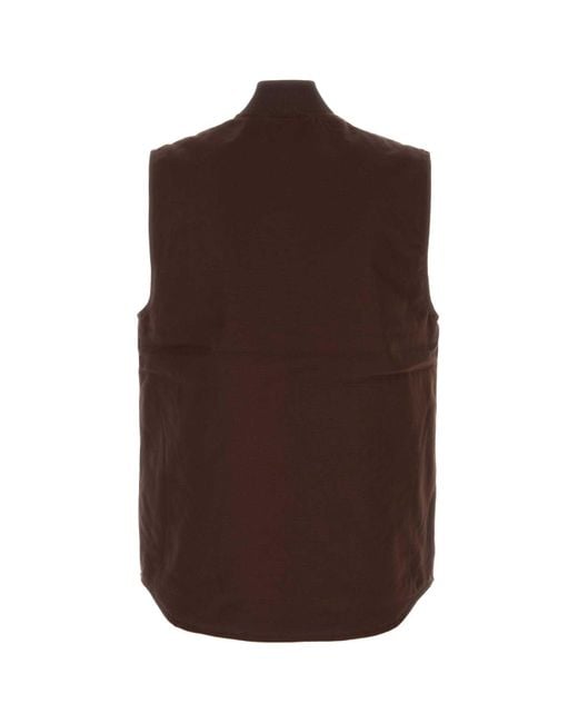 Carhartt Brown Jackets And Vests for men