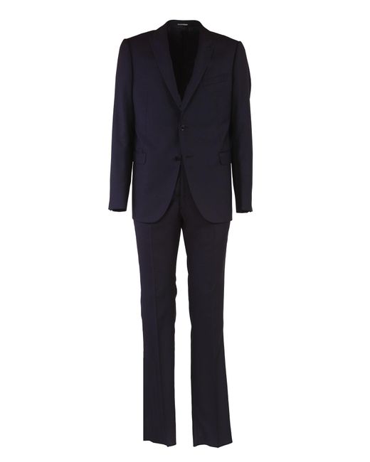 Emporio Armani Blue Single-breasted Suit for men
