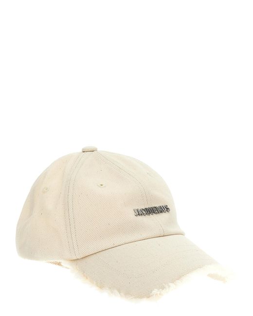 Jacquemus White "Artichaut" Cap