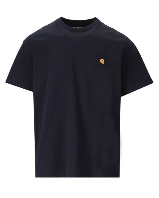 Carhartt Blue Wip/Chase Dark T-Shirt for men